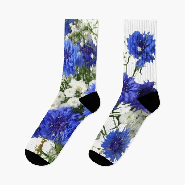 Item preview, cornflower flowers nature designed and sold by vikcot.