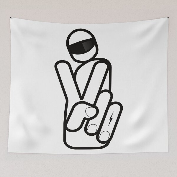 Item preview, Let´s Ride victory sign designed and sold by IntrepidRiders.
