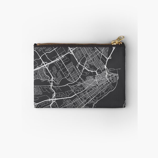 Item preview, Quebec City Map, Canada - Gray designed and sold by MainStreetMaps.