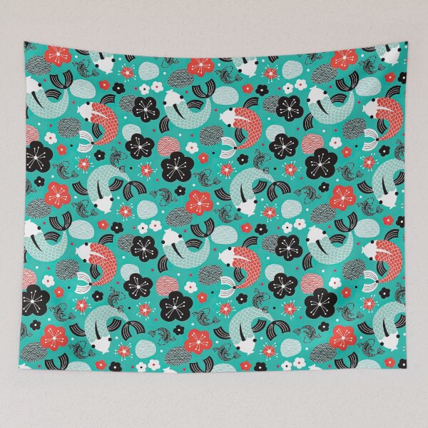 Item preview, Koi fish Pattern, Koi Fish Pattern designed and sold by graphic-genie.