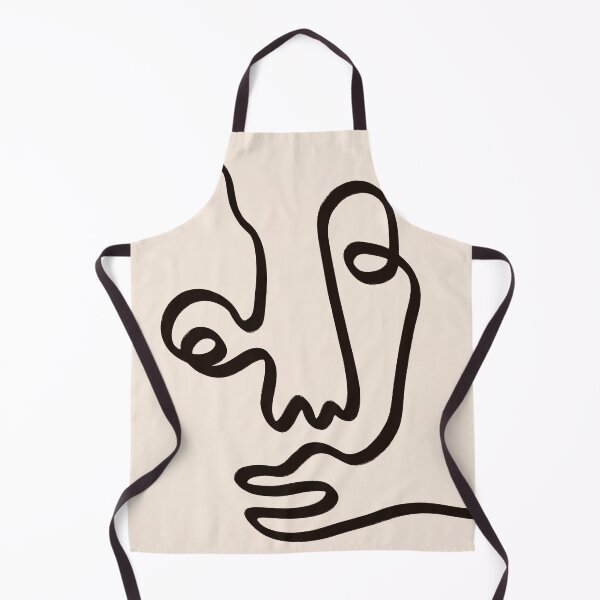 Aperçu de l'œuvre Une ligne figurative visage art minimal créée et vendue par trajeado14.