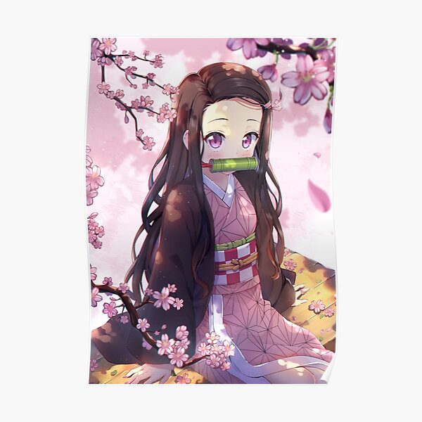 Sakura and nezuko Poster