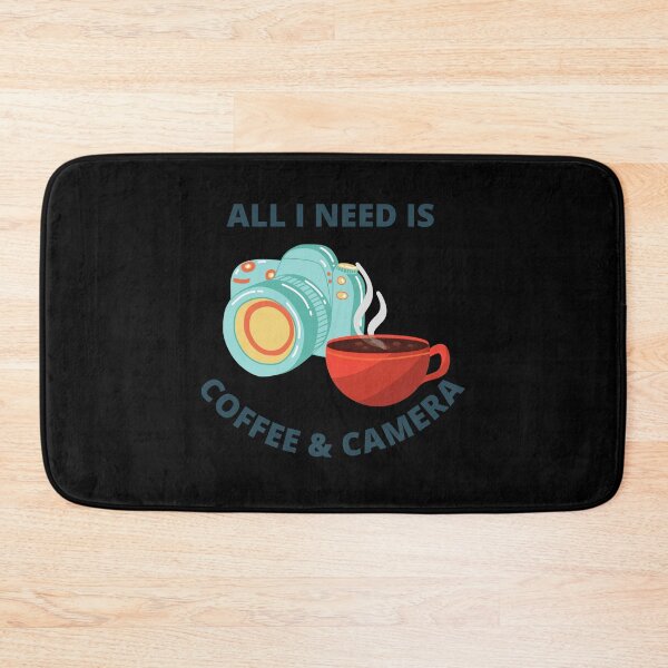 Item preview, All I need is Coffee and camera designed and sold by SunandaArava.