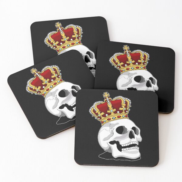 Item preview, Skull with Crown - Tattoo inspired illustration designed and sold by Gerhanj.