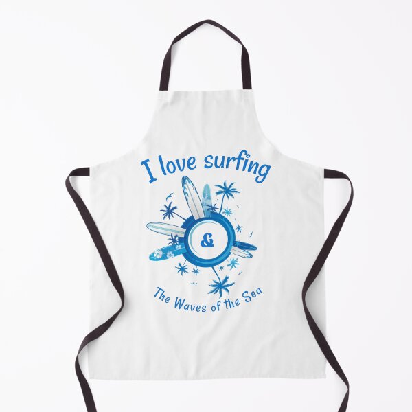 Item preview, I love Surfing & The Waves of the Sea T-Shirt designed and sold by The best online style shop.