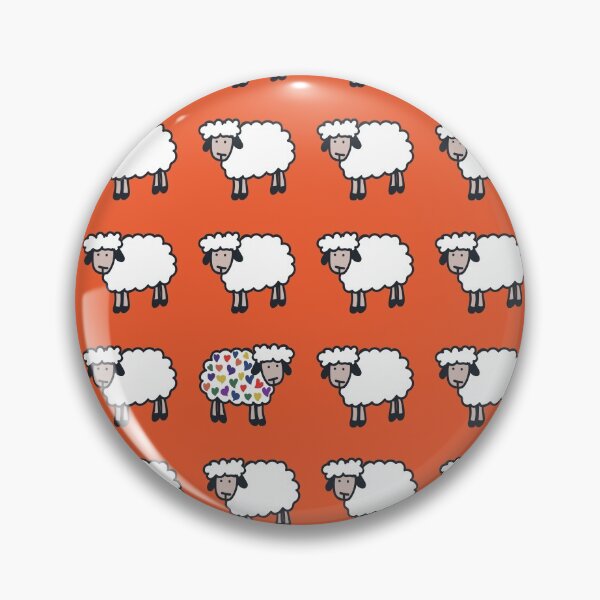 Item preview, Be Ewe-nique kiwiana sheep designed and sold by FrancesPoff.
