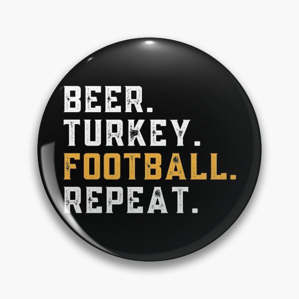 Item preview, Beer Turkey Football Repeat designed and sold by Mixture-DESIGN.