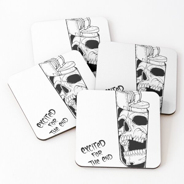 Item preview, Skull Lighter -excited for the end designed and sold by TasVision.
