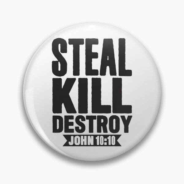 Item preview, John 10:10 designed and sold by plushism.