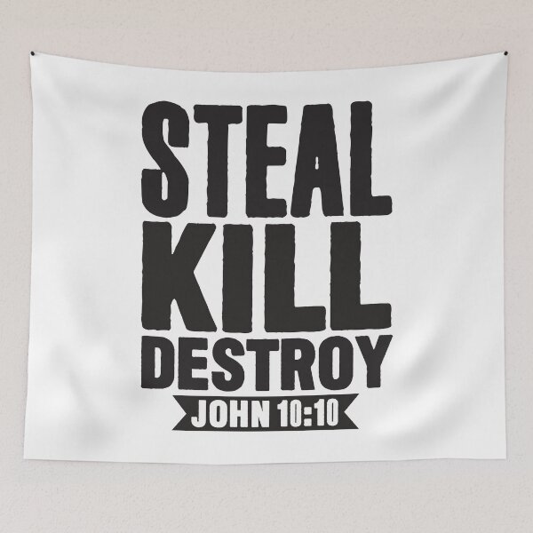 Item preview, John 10:10 designed and sold by plushism.