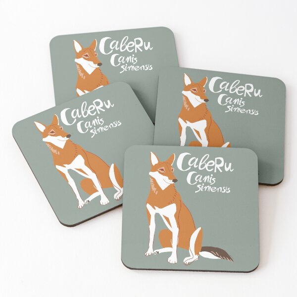 Item preview, Caberu the Ethiopian Wolf #1 designed and sold by belettelepink.