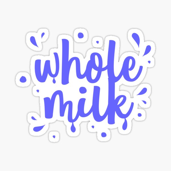 Item preview, whole milk designed and sold by Akdesain.
