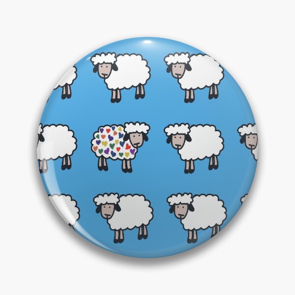 Item preview, Be ewe-nique kiwiana sheep  designed and sold by FrancesPoff.