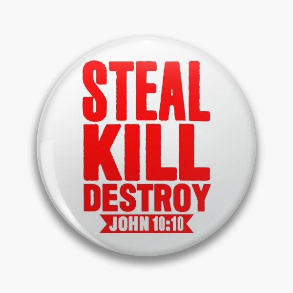 Item preview, John 10:10 designed and sold by plushism.