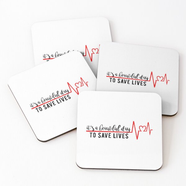 Item preview, It’s a beautiful day to save lives Gray’s Anatomy designed and sold by Annika Koster.