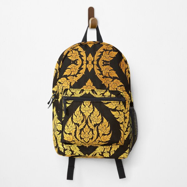 Item preview, Golden Floral Pattern designed and sold by Youpattern.