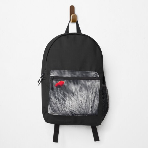 Item preview, Red Drop - Red Poppy in Barley Field designed and sold by Dyrk Wyst Redbubble Shop.
