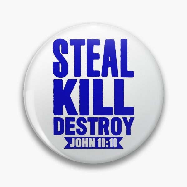 Item preview, John 10:10 designed and sold by plushism.