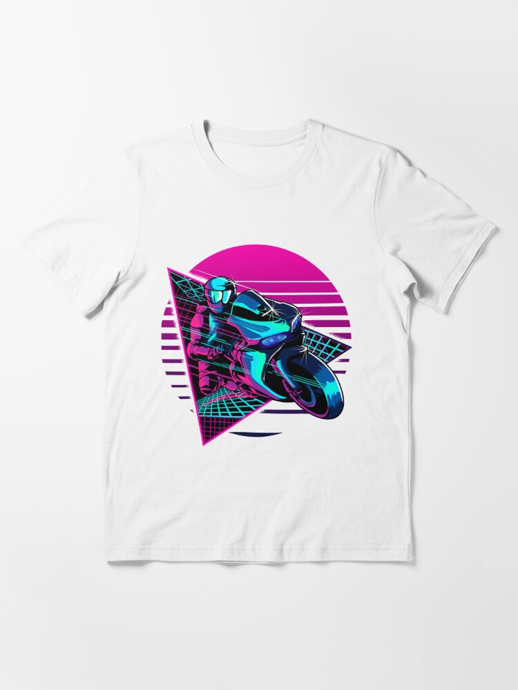 Cyberpunk Cool Cat Vaporwave Aesthetic Graphic T-Shirt Unisex 100