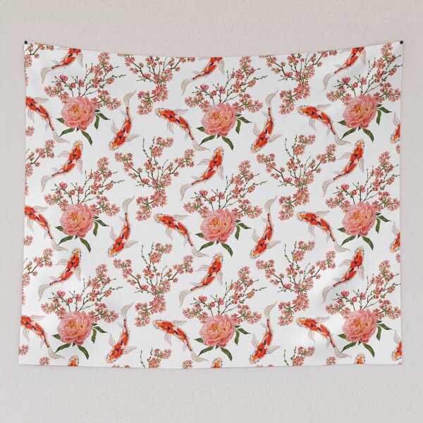 Item preview, Koi Fish Pattern designed and sold by graphic-genie.