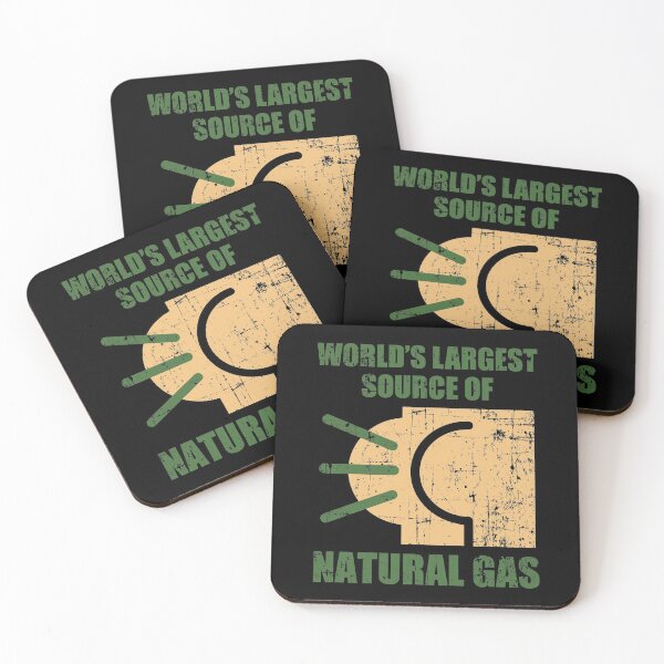 Item preview, World's Largest Source Of Natural Gas designed and sold by kickwear-com.