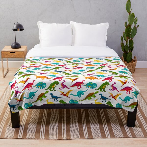 Item preview, Dinosaurs pattern colorful for kids designed and sold by BeautifullyU.