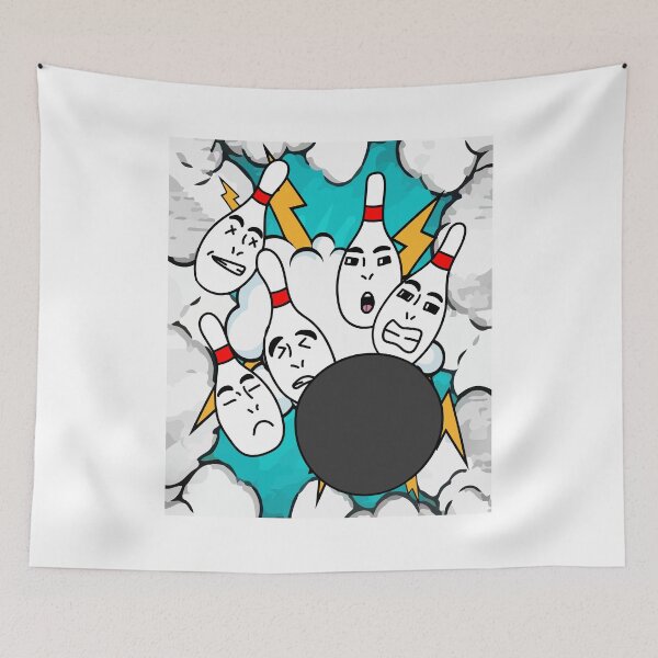Item preview, Funny Skittles Bowling Match designed and sold by flofin.