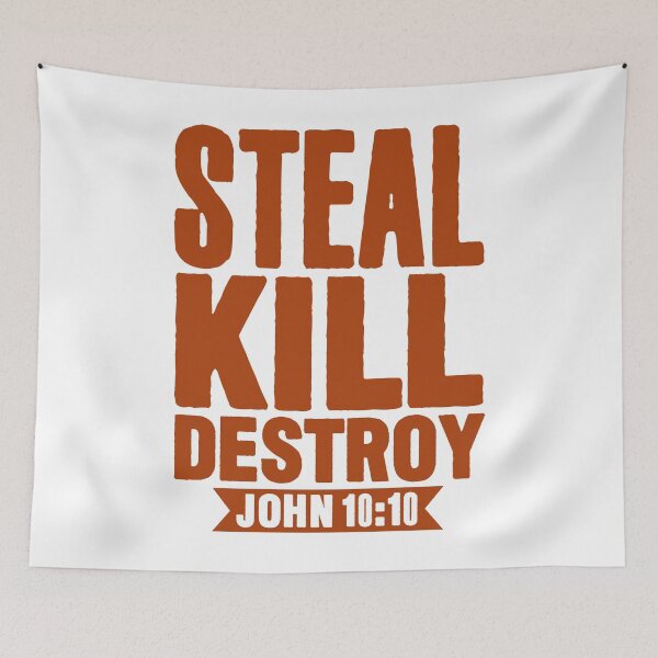 Item preview, John 10:10 designed and sold by plushism.