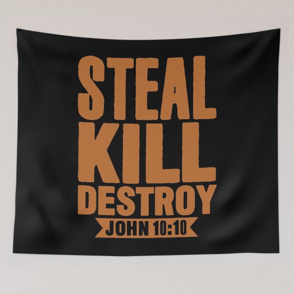 Item preview, John 10:10 designed and sold by plushism.