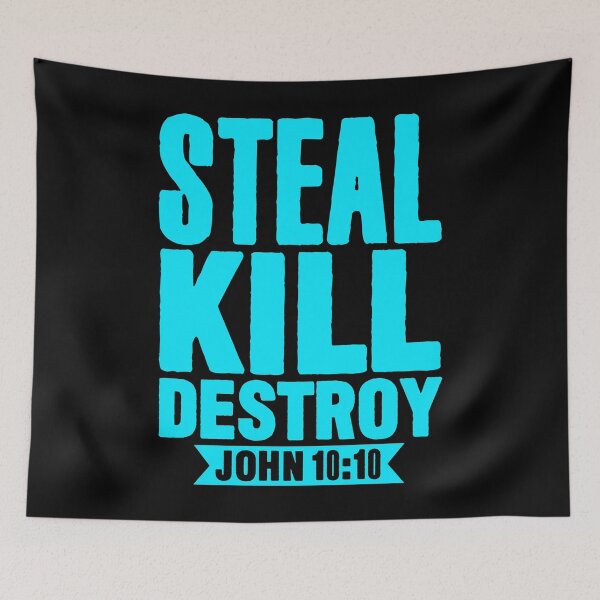 Item preview, John 10:10 designed and sold by plushism.