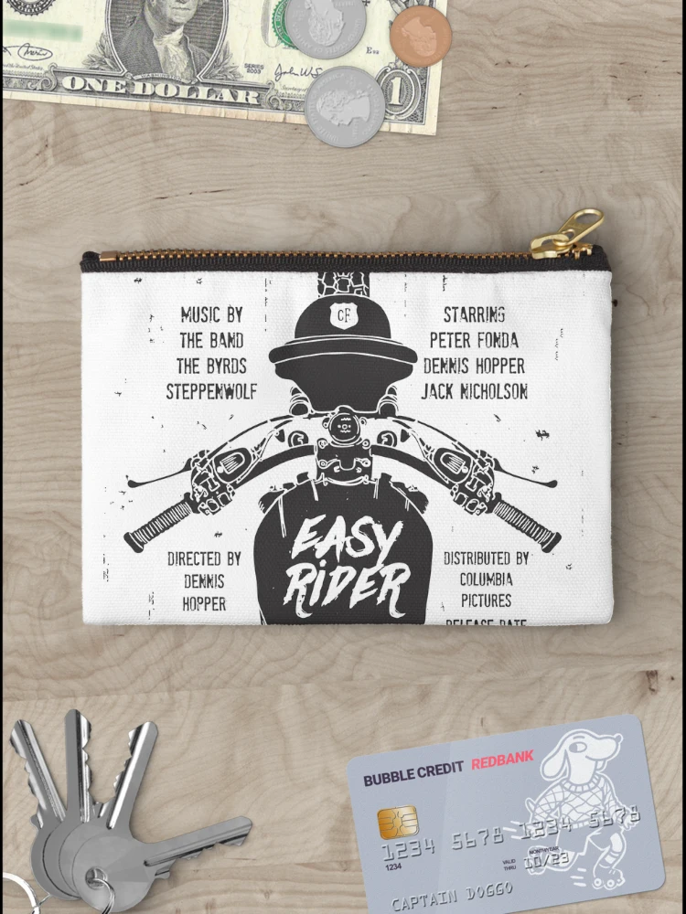 Thumbnail 3 of 4, Zipper Pouch, Easy Rider designed and sold by blegor.