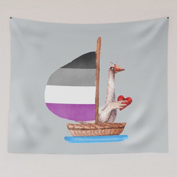 Item preview, Ahoy asexual LGBTQ sailor | Asexual designed and sold by Petra Becker.