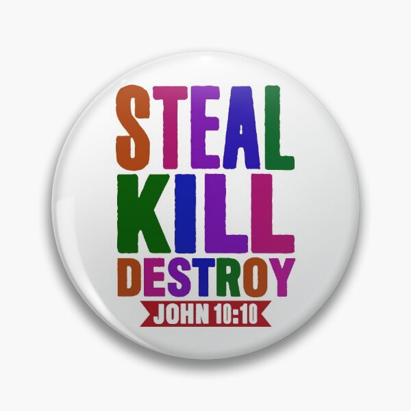 Item preview, John 10:10 designed and sold by plushism.
