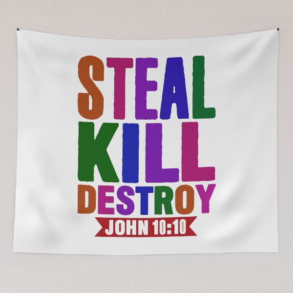 Item preview, John 10:10 designed and sold by plushism.