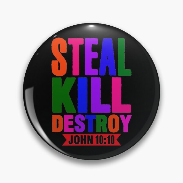 Item preview, John 10:10 designed and sold by plushism.