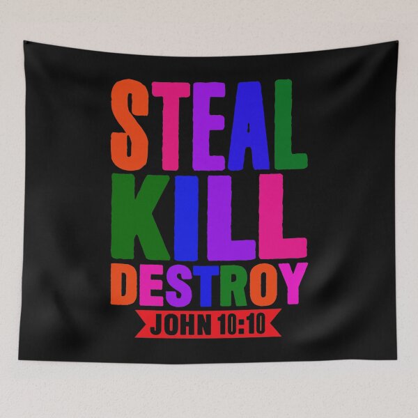 Item preview, John 10:10 designed and sold by plushism.