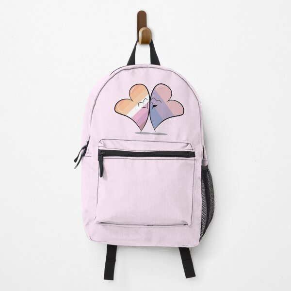 Item preview, Two Hearts in Love (Lesbian and Bisexual Pride Flags) designed and sold by FrolicDesigns.