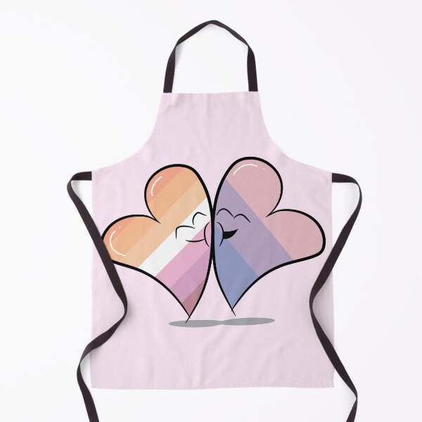 Item preview, Two Hearts in Love (Lesbian and Bisexual Pride Flags) designed and sold by FrolicDesigns.
