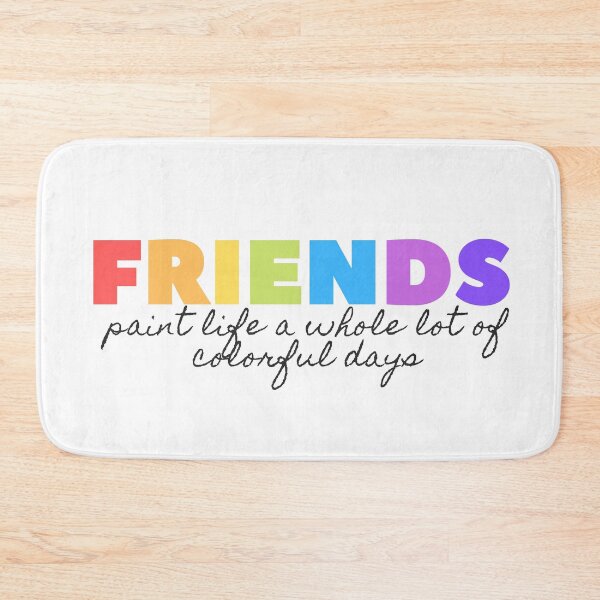 Item preview, friendship quotes - friends paint life a whole lot of colorful days designed and sold by Amalzaki.