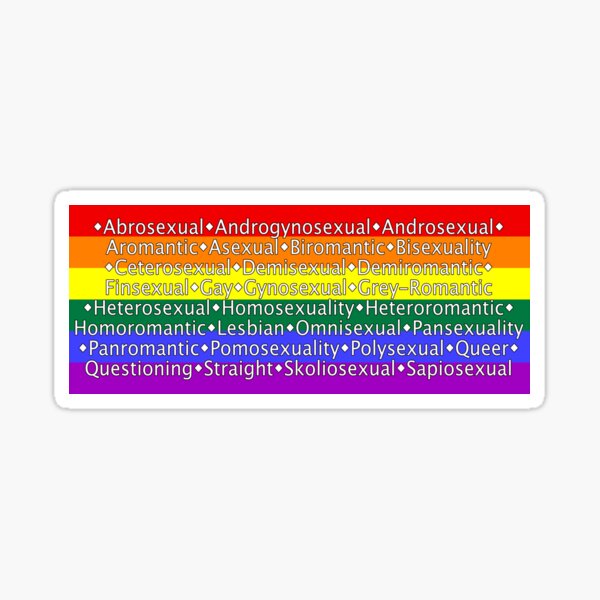 Sexualities Sticker