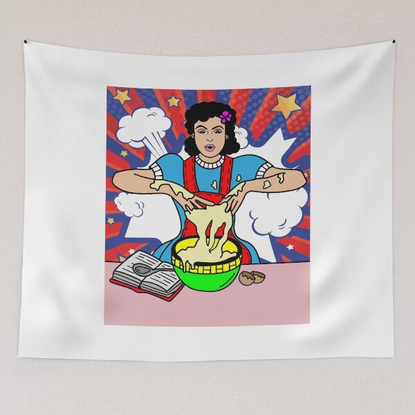 Item preview, Retro Baking Cake Hobby designed and sold by flofin.