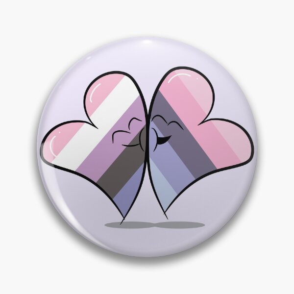 Item preview, Two Hearts in Love (Genderfluid and Omnisexual Pride Flags) designed and sold by FrolicDesigns.