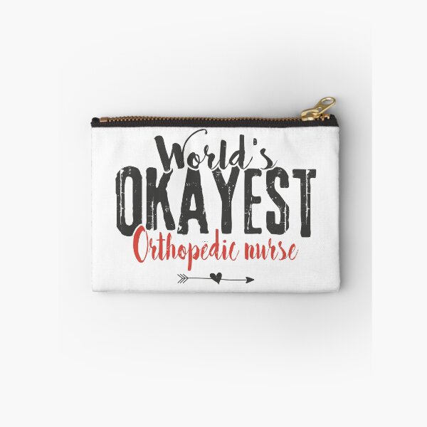 Item preview, World's Okayest Orthopedic Nurse Funny Nursing Saying designed and sold by Graphic-hunt.