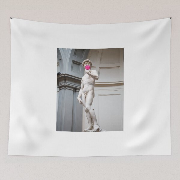 Item preview, david with a chewing gum designed and sold by thestilishera.