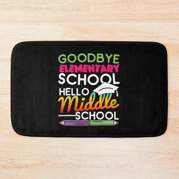 Item preview, Hello Middle School Graduation Elementary School designed and sold by elisamarez97.