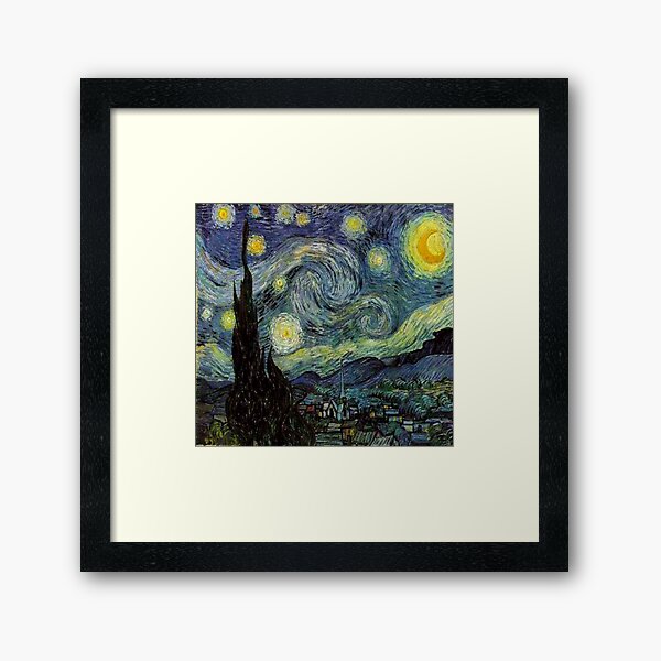 Aperçu de l'œuvre Vincent - van gogh - nuit étoilée créée et vendue par Vivanne-art.