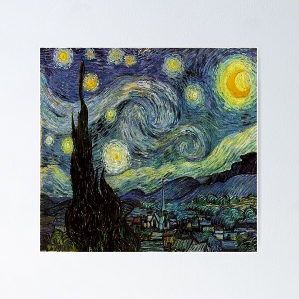 Artikel-Vorschau von Vincent- van Gogh - Sternennacht, designt und verkauft von Vivanne-art.