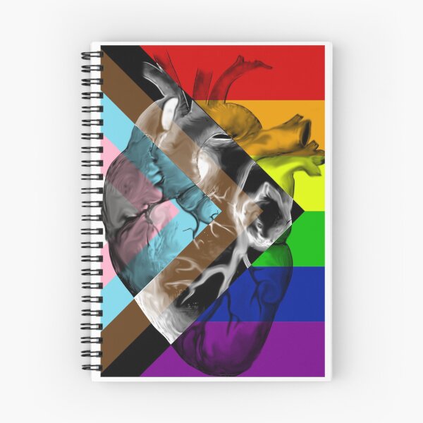 Item preview, Progress LGBT Pride Flag . Anatomic Heart designed and sold by incloudines.