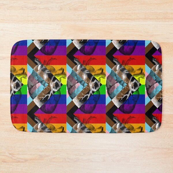 Item preview, Progress LGBT Pride Flag . Anatomic Heart designed and sold by incloudines.