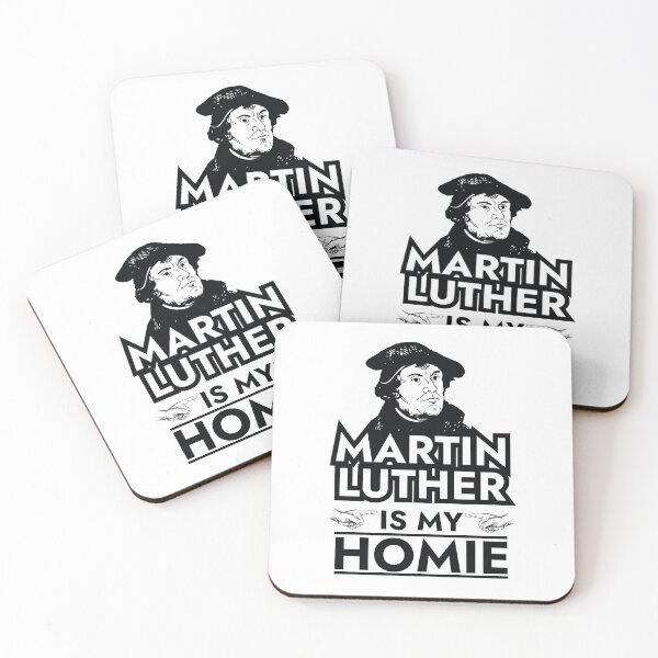 Item preview, Martin Luther is My Homie Theology Theologist designed and sold by The Junto Shop.